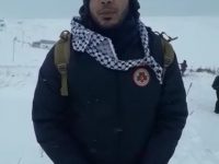 كلمة القائد الكشفي نصر أحمد خلال المخيم الثلجي تركيا