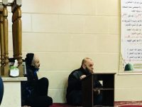 المقدسي يشارك في الدرس الفقهي في مسجد القسام