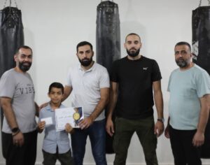المقدسي يُكرِّم أبطاله الفائزين في بطولة المخيمات الفلسطينية